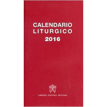 Calendario liturgico 2016