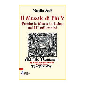 messale di Pio V. In latino...