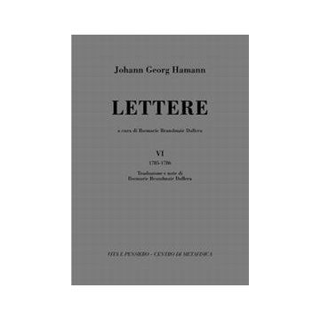 Lettere. Vol. 4: (1785-1786).