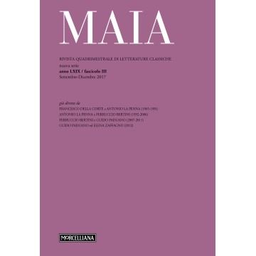 Maia. 3/2017: Rivista...