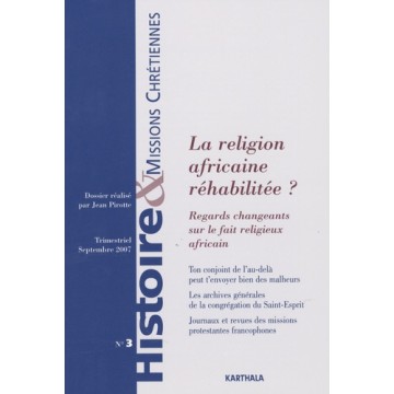 Hmc N. 03 - La Religion Africaine Rehabilitee?
