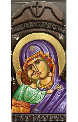 Icona a cupola Vergine...